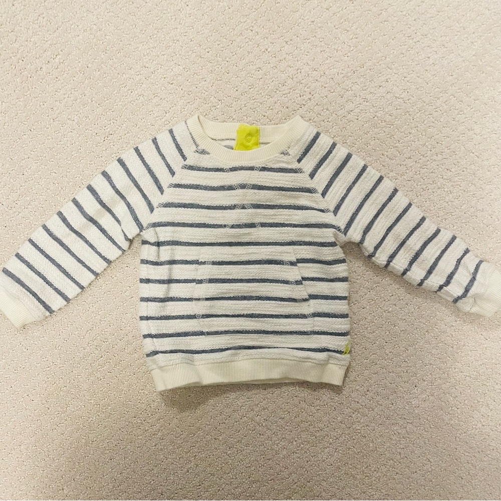 Joules Baby Striped Sweatshirt 6-9 Months